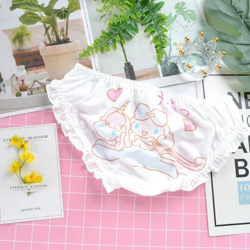 Японские милые аниме трусики для женщин и девушек Мультяшные стринги брифы в