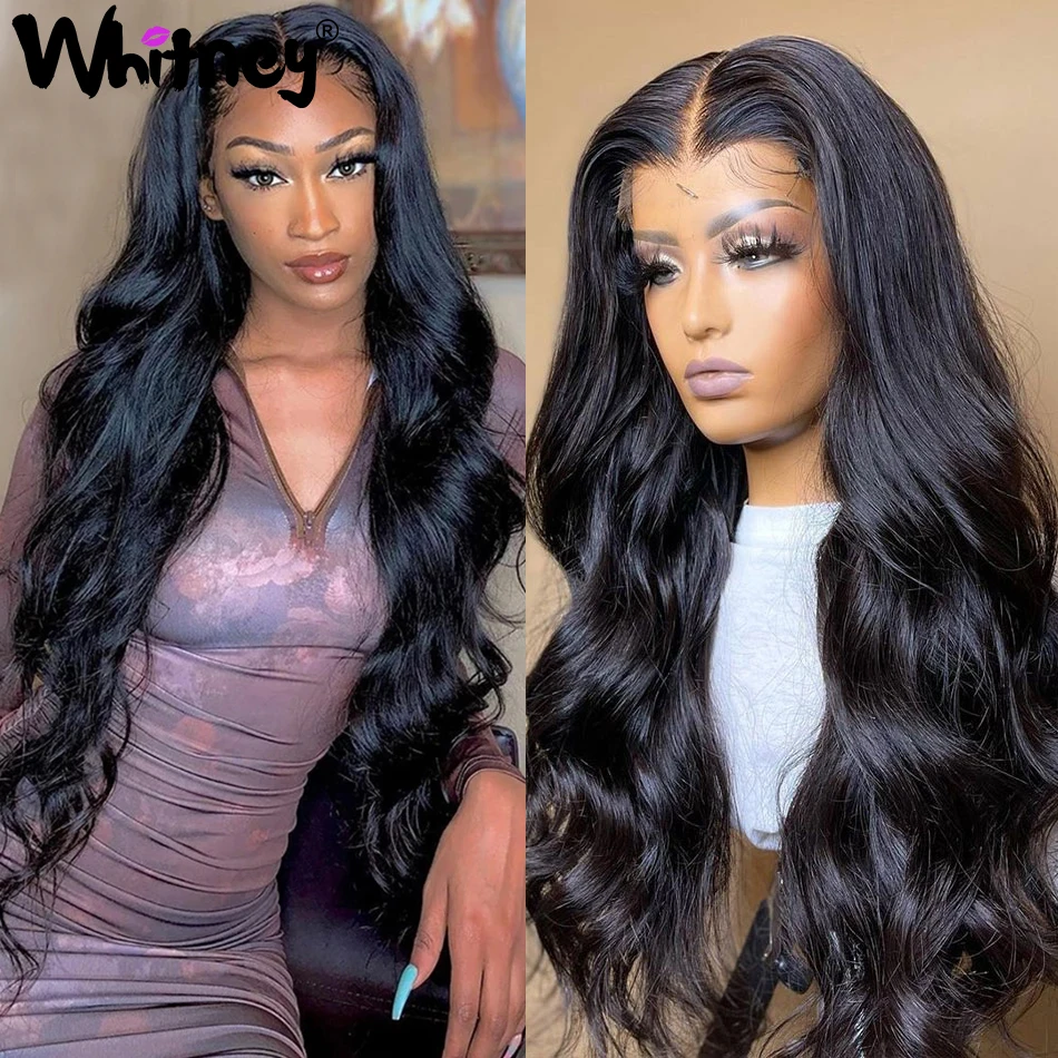 

Body Wave Human Hair Lace Front Wig Brazilian Remy Hair 5x5 HD Transparent Lace Closure Wigs For Women Preplicked With Baby Hair
