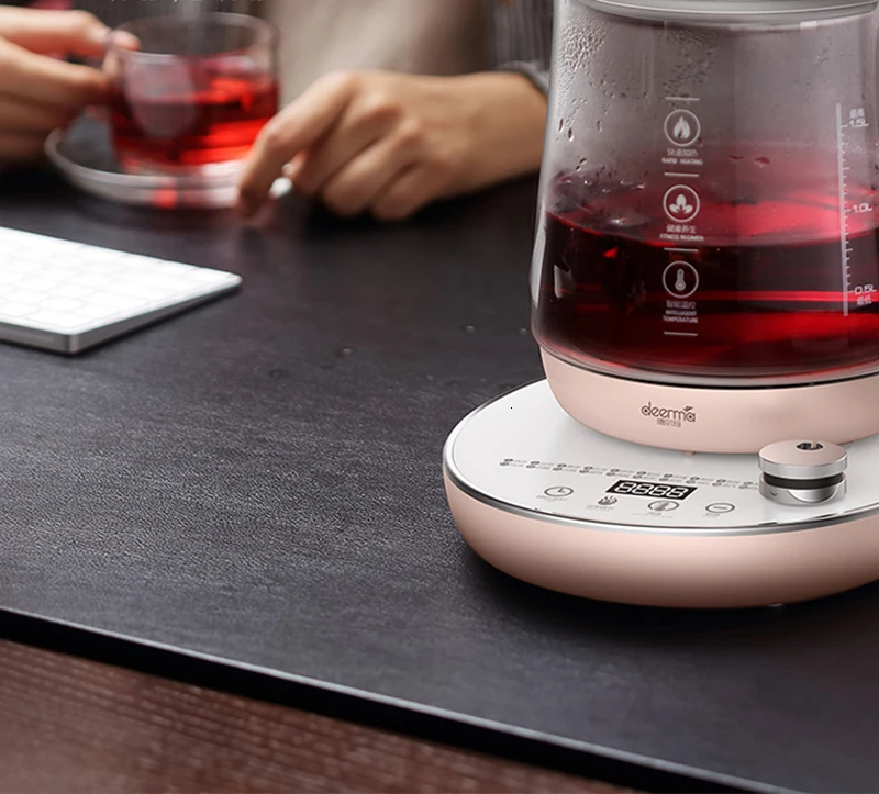 Xiaomi 1.5L сохранение здоровья горшок многофункциональный электрический чайник для приготовления чая назначение синхронизации изоляции каша с ситечком