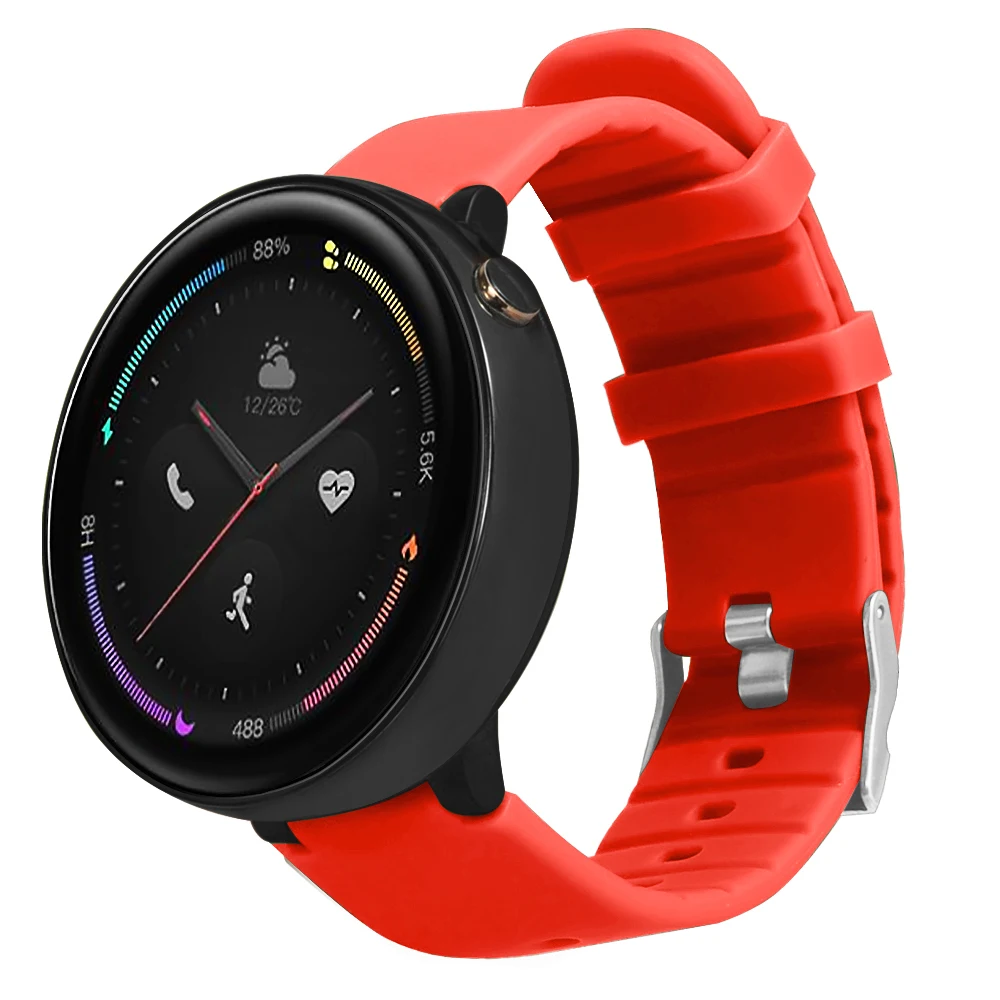 Silicone Sport Straps For Huami Amazfit Nexo A1807 Replacement Watchband Accessories for Smart Watch 2 | Электроника