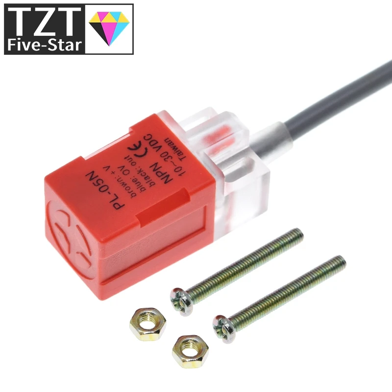 PL-05N Индуктивный бесконтактный датчик переключатель 5 мм Обнаружение NPN Out DC10-30V