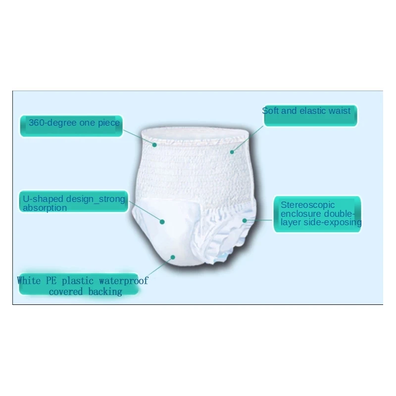 Одноразовые трусики-подгузники M - L для взрослых, для беременных женщин и пожилых людей, для предотвращения протекания сбоку, 20 шт. от AliExpress RU&CIS NEW