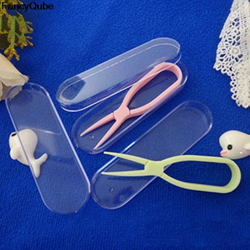 

High Quality Multicolor Contact Lenses Soft Special Silica Gel Tweezers Lens Accessories Useful Clamps Travel