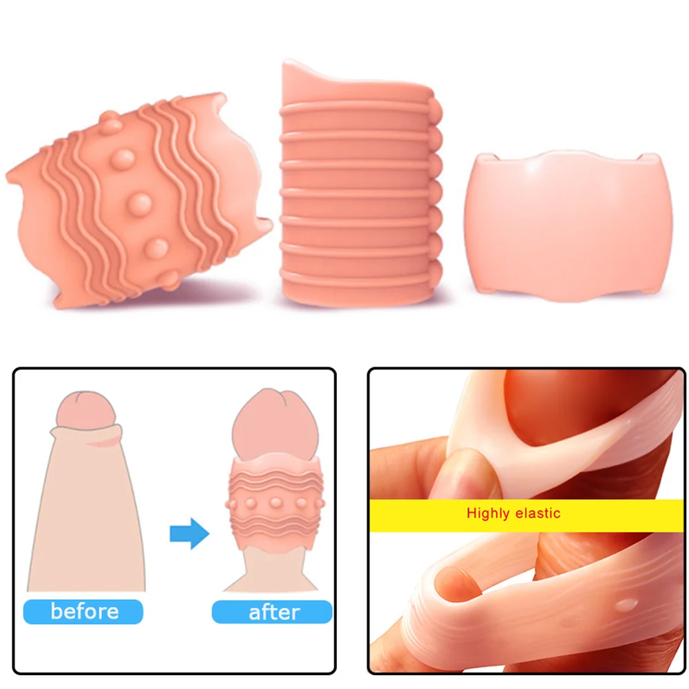 Кольцо на член крайней плоти для увеличения мужского пениса t Glans Lock Se men Men клетка