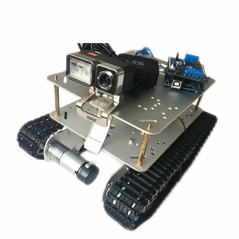 TS100 двухслойный металлический амортизирующий бак шасси + Видео Комплект отправка