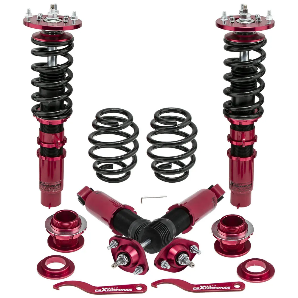 Полный комплект пружин спирали Coilover для BMW E46 3 серии Adj Camber новые койловеры 320 328 330