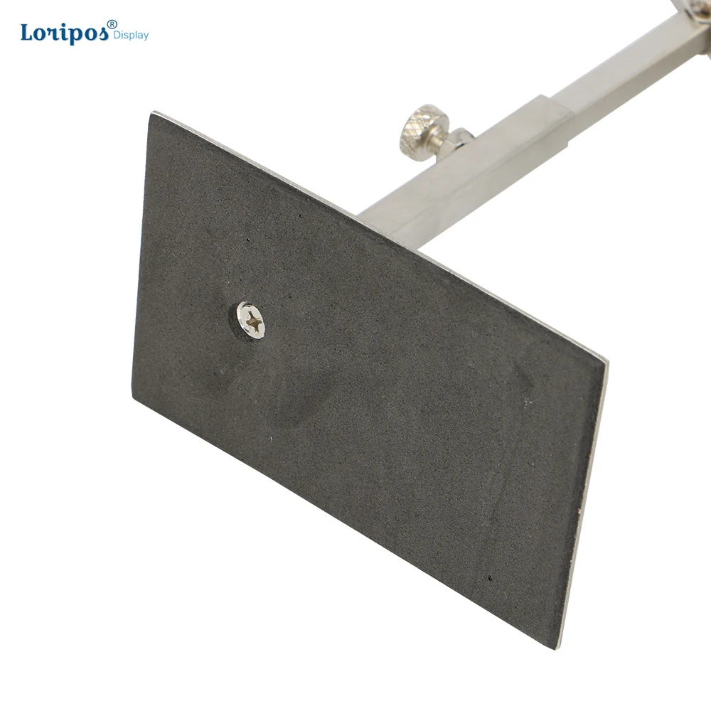 Матовая серебристая металлическая стойка обуви из нержавеющей стали Подставка