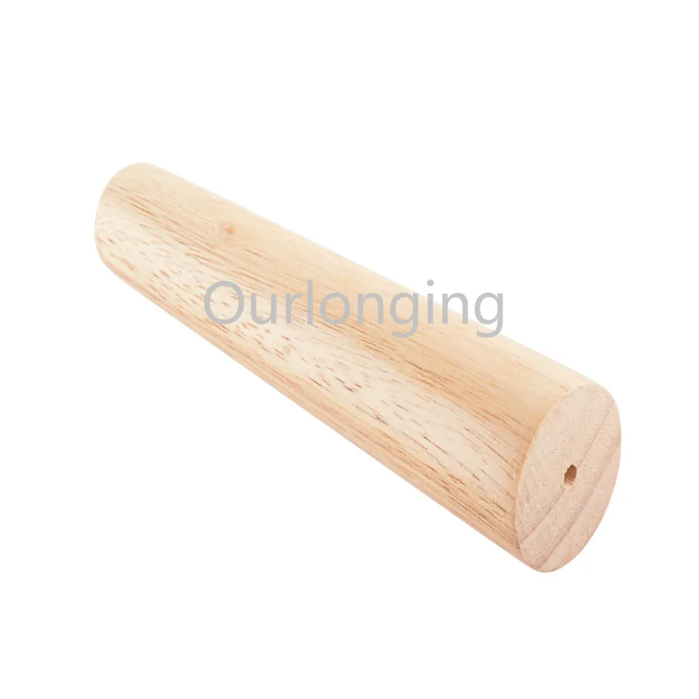 1 шт. дубовая древесина 180x56x38 мм наклонная ножка мебели с железной пластиной диван