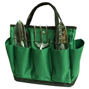 Garden Tool Portable Bag Plant Tools Tote Bag Function Tools Pocket Heavy Duty Store Content Organizer Garden Storage Bag 10 item image