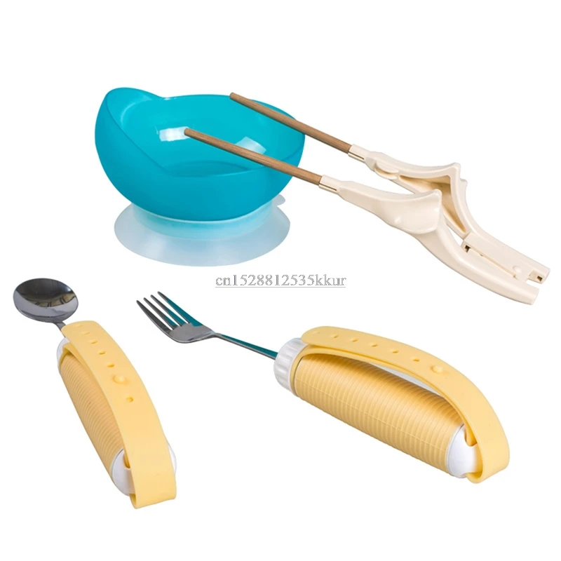 Складная специальная посуда для пожилых людей ложка-вилка со стабилизацией хода