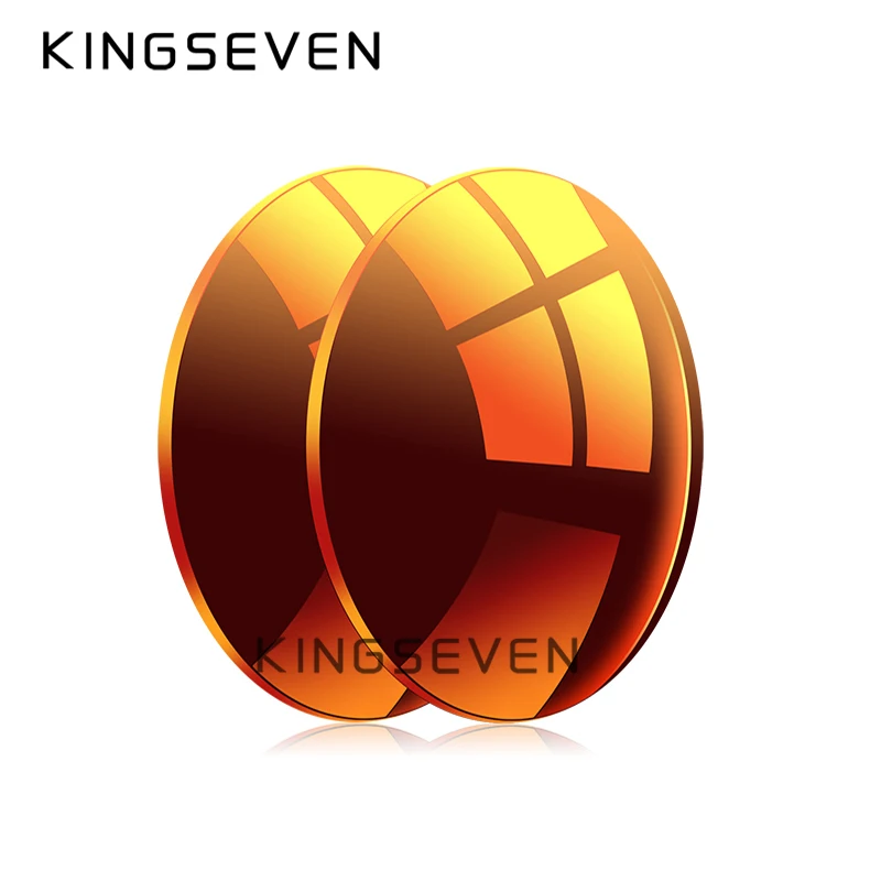 

Зеркальные линзы для близорукости KINGSEVEN по рецепту 1,56 1,61