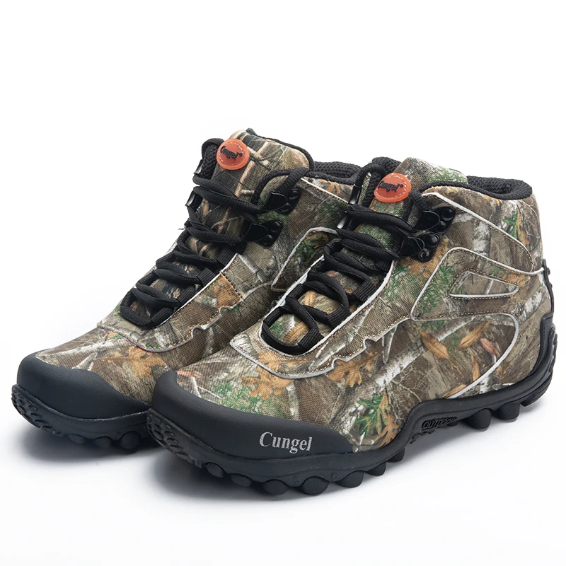 

2021 мужские походные ботинки с высоким берцем, тактические ботинки, прочные, водонепроницаемые, Нескользящие, для улицы, походов, треккинга, ...