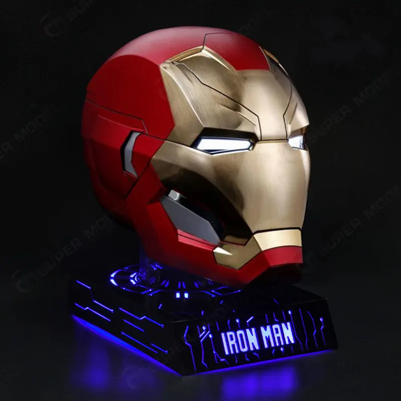 1:1 масштаб Железный человек MK46 маска шлем автоматический ВКЛ ВЫКЛ окружность