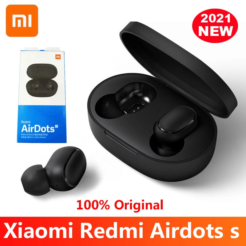 TWS-наушники Xiaomi Redmi Airdots S с поддержкой Bluetooth 5 0 и микрофоном | Электроника