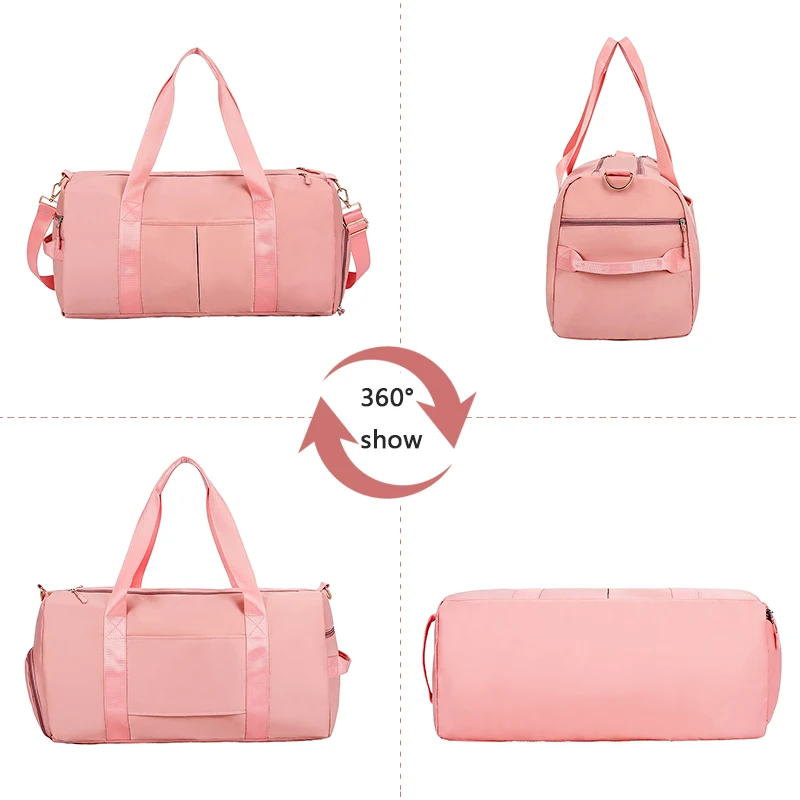 Водонепроницаемая нейлоновая спортивная сумка для мужчин и женщин тренировок