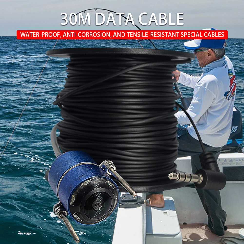 Pаспродажа Рыболокатор 4,3 дюйма IPS ЖК-монитор комплект камеры для зимней подводной подледной рыбалки ручная подсветка мальчик/мужской подарок