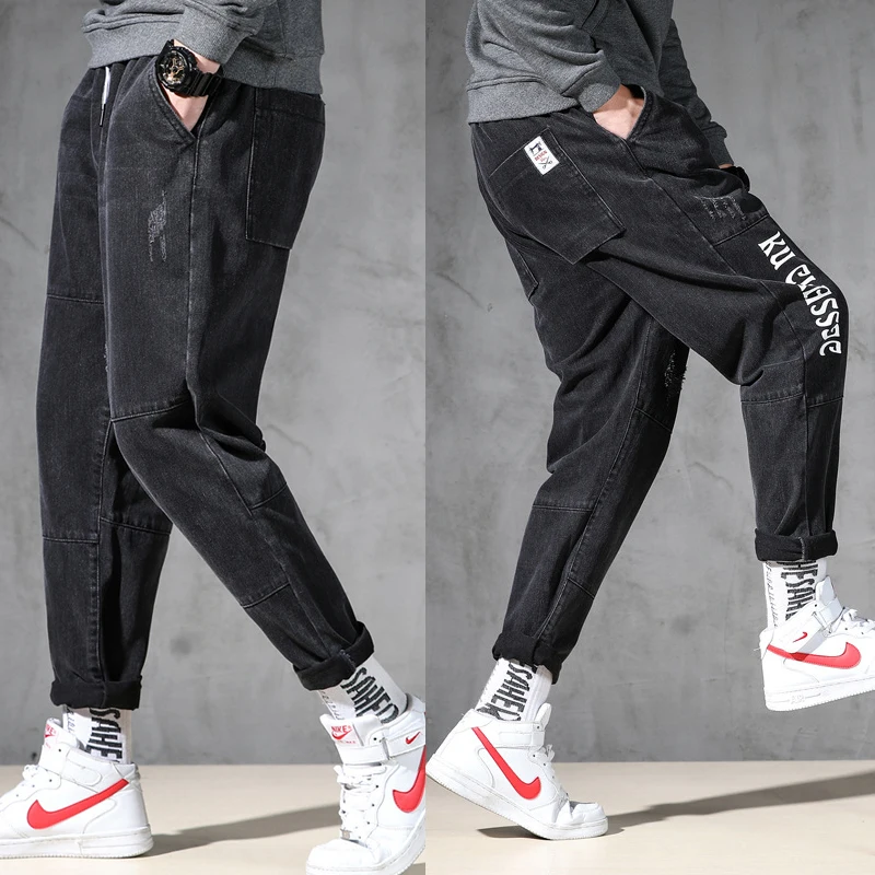 

9XL 10XL overSize Man Jeans Homme Man Pants Mannen Jeans Men Black Jeans Denim Jeans Baggy Pants Men Jeans for Men New Comfort