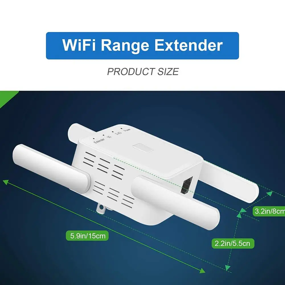 Усилитель диапазона Wi-Fi 1200 Мбит/с | Компьютеры и офис