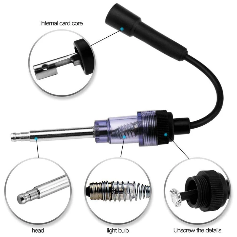 In Line Spark Plug тестер зажигания двигателя с карбюратором карбюратор очиститель
