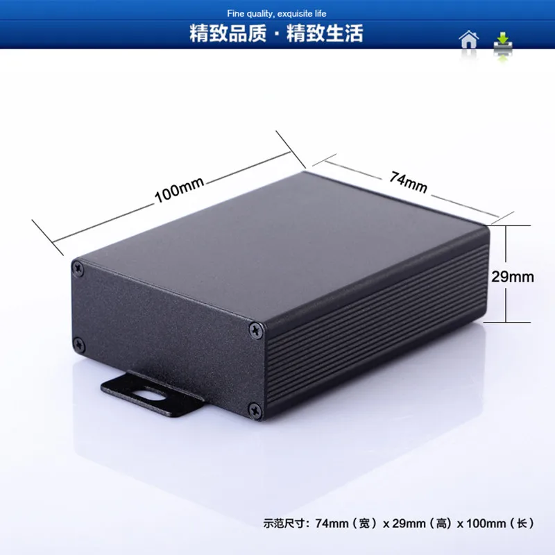 Электронные компоненты 74X29XN алюминиевый сплав корпус алюминиевая коробка для