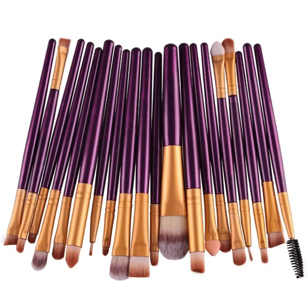 Набор кистей для макияжа глаз кисточки растушевки теней пудры основы под глазами