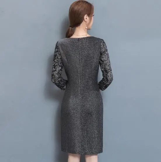 Винтажное платье размера плюс весна 2020 корейский стиль женское офисные вечерние