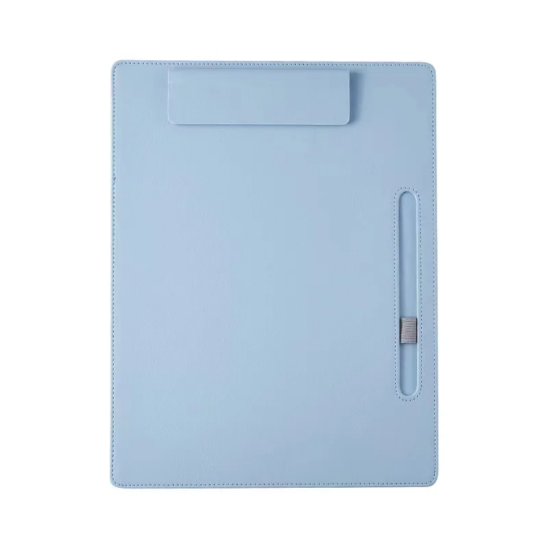 A4 Leather Business Pad Folder Board Exam Writing Board Pad Board Special Clip Book Stationery Writing Pad Cardboard Signature