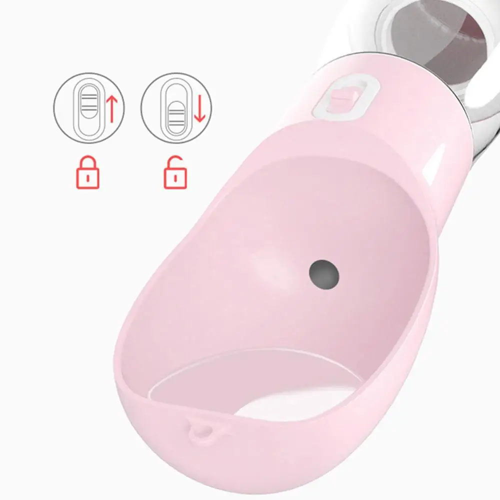 

Pet Water Bottles Portable One-Click Large Diameter Washable For Dogs Cats Pet Outdoor Travel Feeding Cup