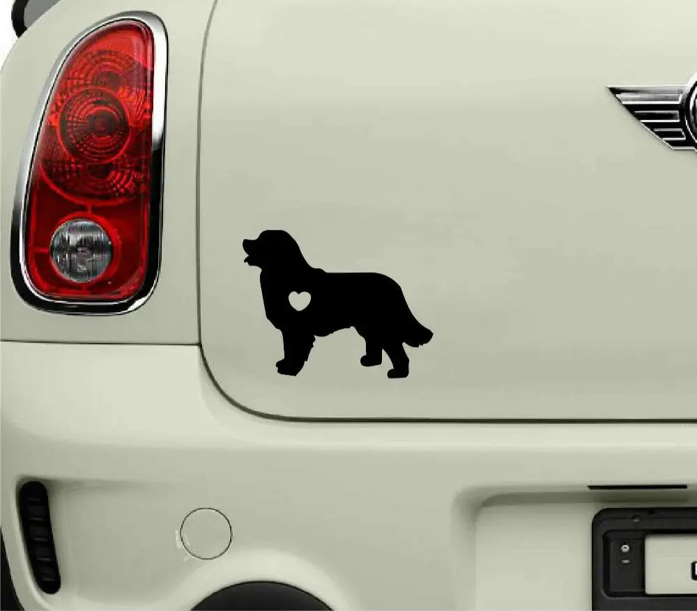 Бернская горная собака для авто автомобиля/окна виниловая наклейка Наклейки