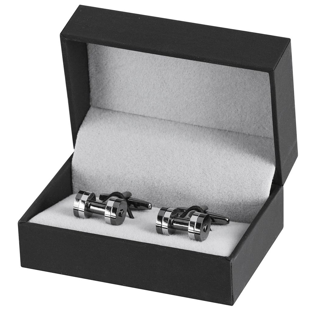 SAVOYSHI забавные гантели запонки для мужских рубашек Высокая полировка