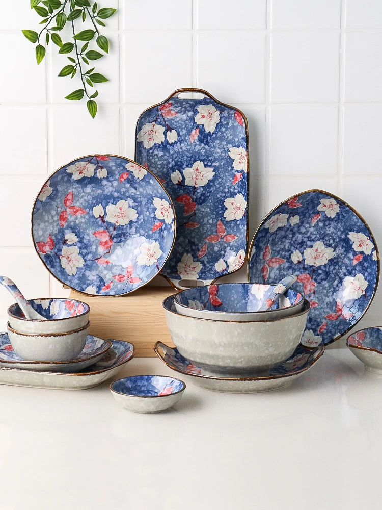 Японская посуда керамическая столовая чаша креативное Личное домашнее блюдо