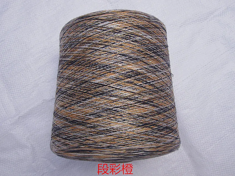 500 г шерстяная пряжа для ручного вязания космическая окрашивающая вязальная нить