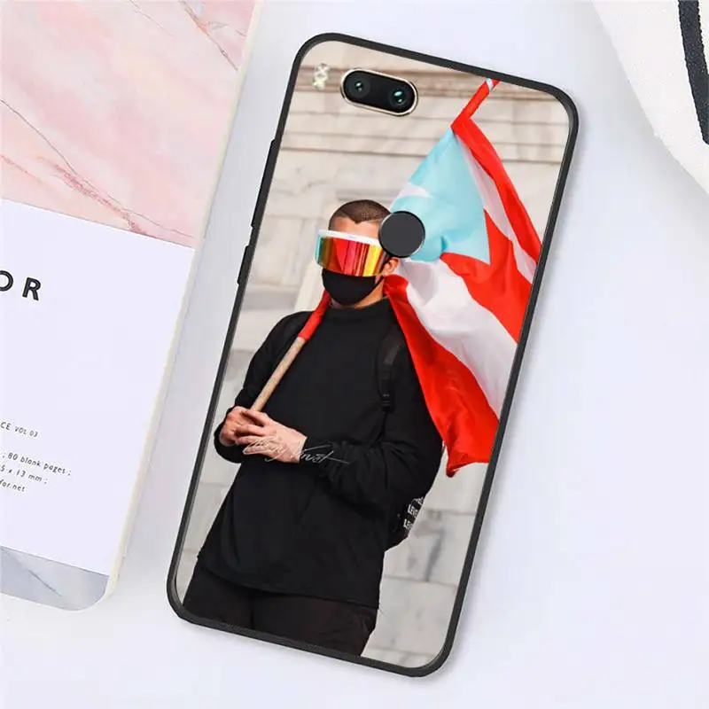 

Bad Bunny rabbit Latin male singer Phone Case For Xiaomi Redmi note 7 8 9 t max3 s 10 pro lite