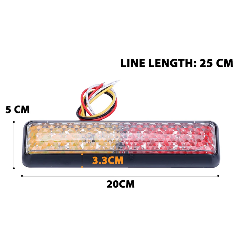 Светодиодный автомобиль грузовик распродажа боковой фонарь светло желтый