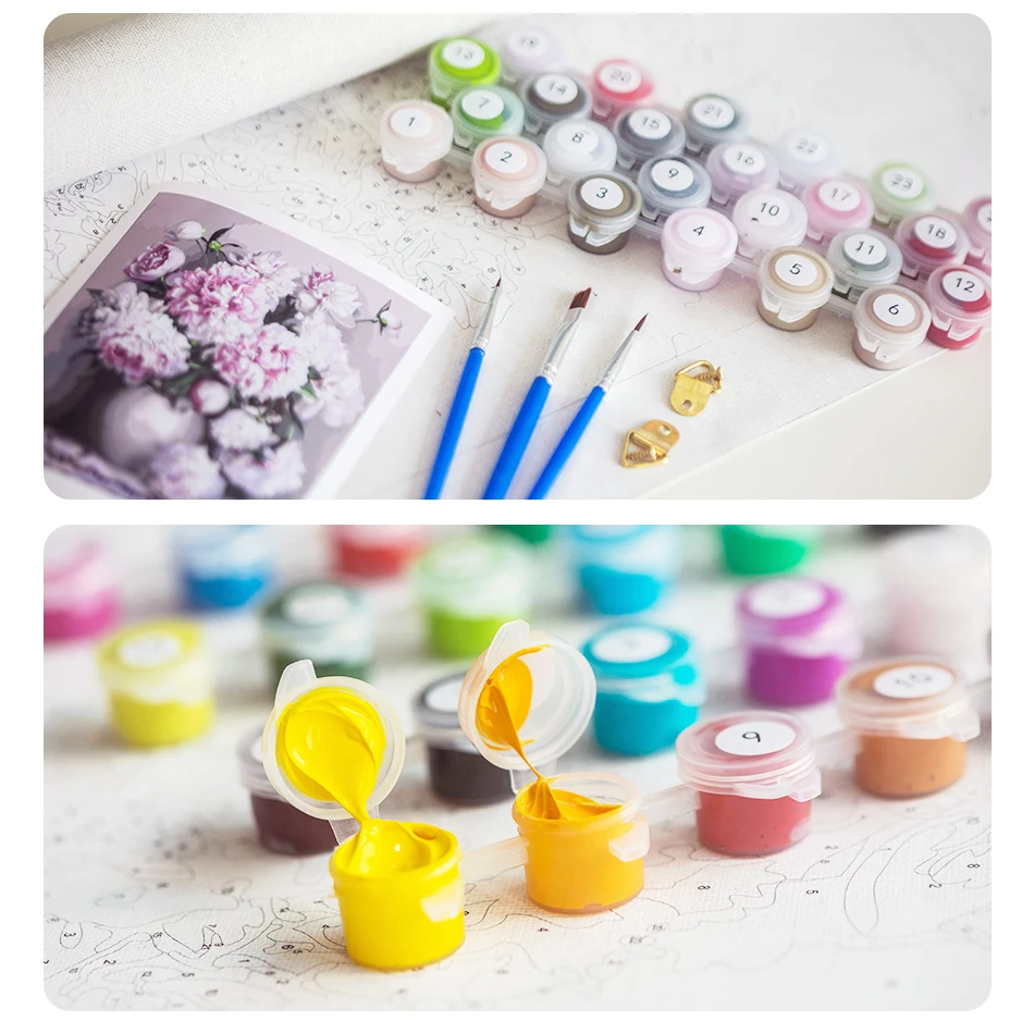 Набор для рисования по номерам на холсте Лошадь | Дом и сад