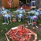 Креативный Скелет с привидениями для дома с черепом, реквизит для Хэллоуина, ужасы, светящиеся товары для вечеринки зла, декор для праздника, страшного Хэллоуина, двора