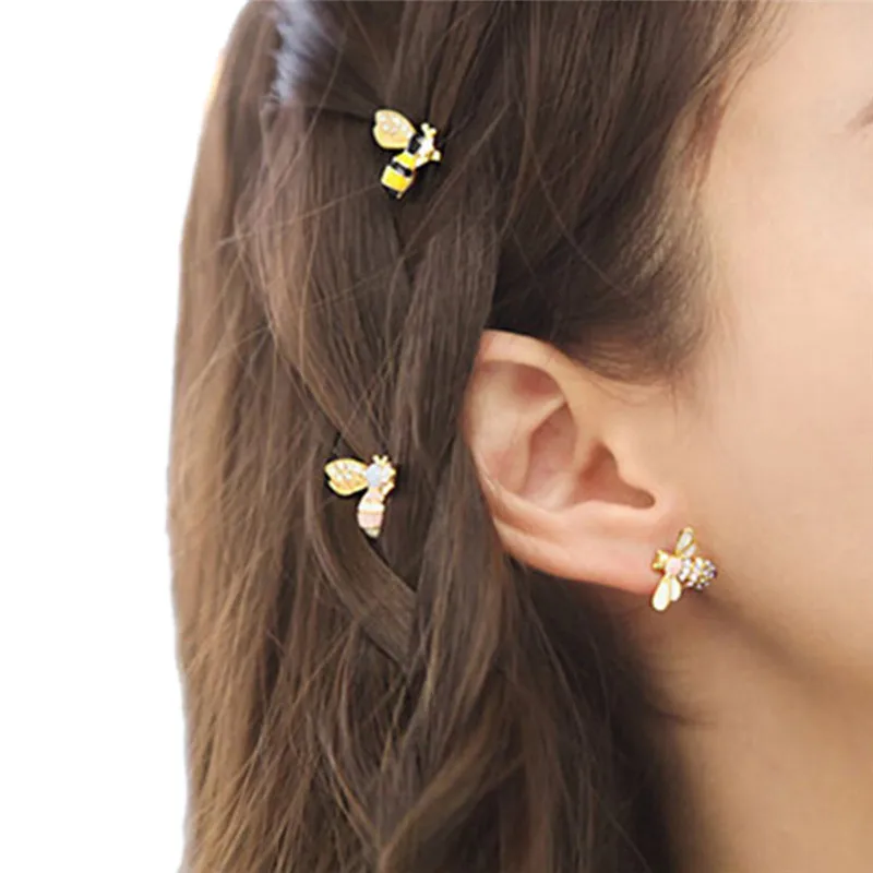 Модные украшения для волос с кристаллами и крыльями девочек милые заколки в виде