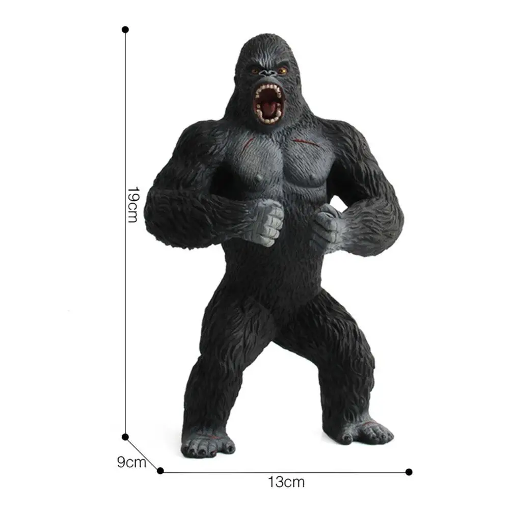 

Hobbylane Simulation Chimpanzee Movies Wild Animals Monkey PVC Figure Gorilla Collectible Model Toy