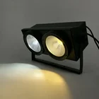 Светодиодный прожектор 200 Вт, 2 шт., 2 глаза, 100 Вт