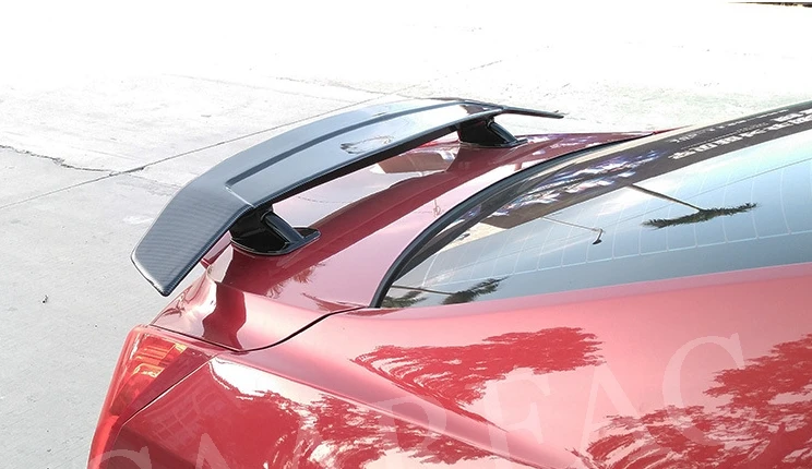 Задний спойлер из АБС материала для гоночного автомобиля универсальная наклейка