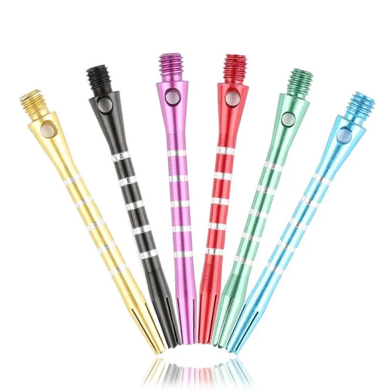 

Professional Aluminium Alloy Darts Shafts 6 Colors Replacement Accessories Gadgets For Darts Gaming Darts Rod 2021