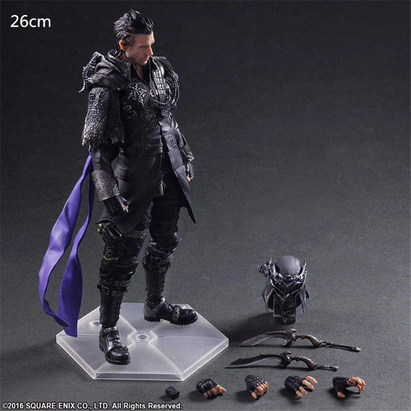 Final Game Fantasy Play Arts KAI, экшн-фигурка Sephiroth Cloud Strife Noctis Lucis Cindy Aurum Squall Leonhart Фигурки Игрушка Кукла - Цвет: 11-with box