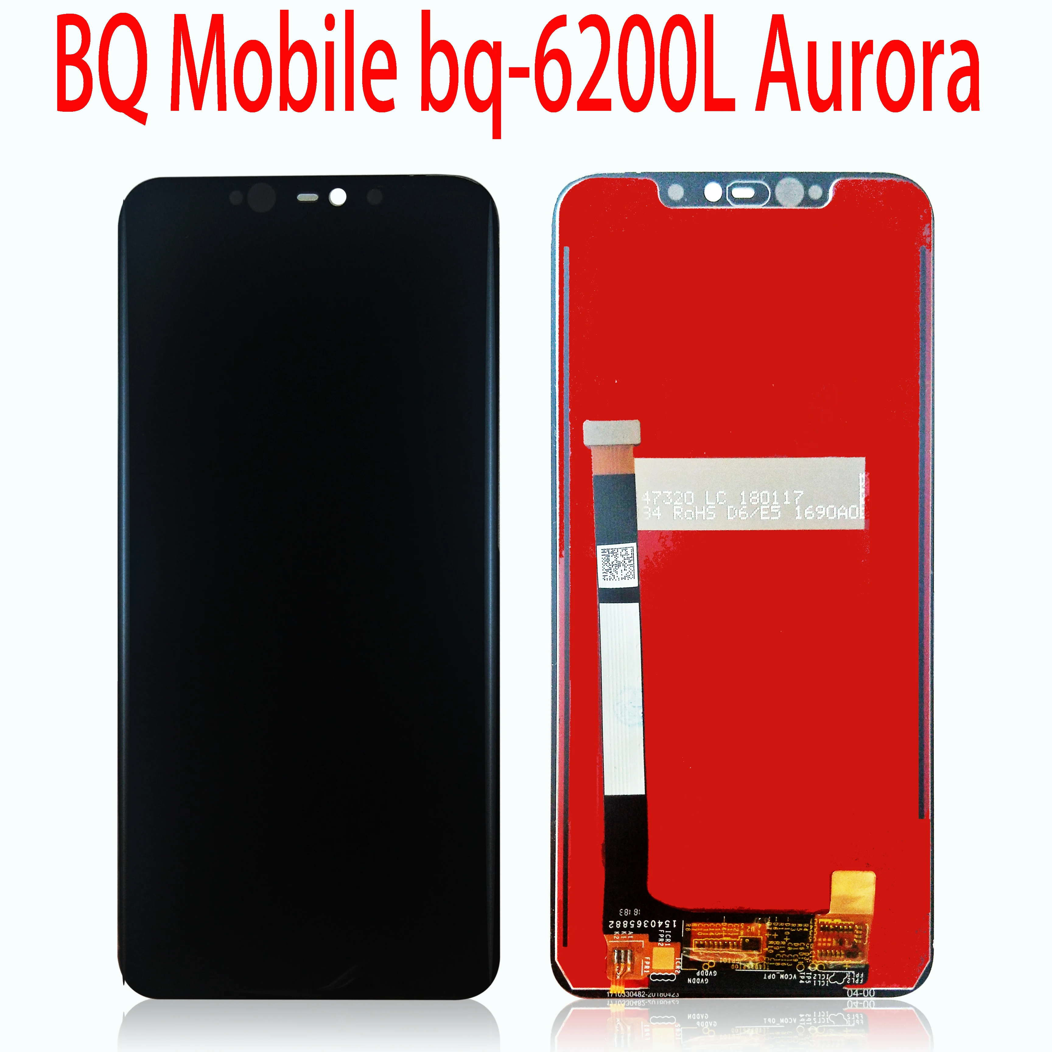 6 2 дюймов для BQ 6200L Аврора BQ6200L 6200 ЖК дисплей Дисплей с сенсорным экраном Экран