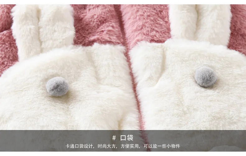 Новинка 2019 теплая верхняя одежда из флиса с искусственным мехом для маленьких