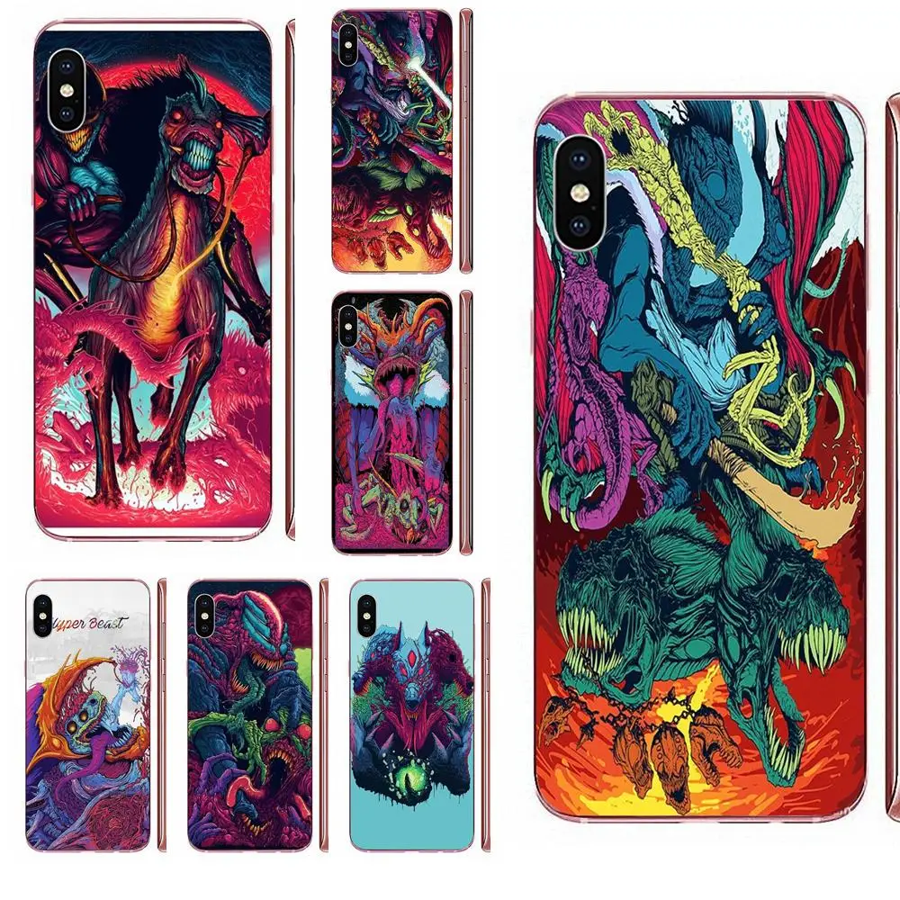 Мягкие чехлы для Samsung Galaxy S3 mini S4 Mini S5 S6 Edge S7 S8 Plus S9 S10 S20 Hyper Beast Csgo|Бамперы| |