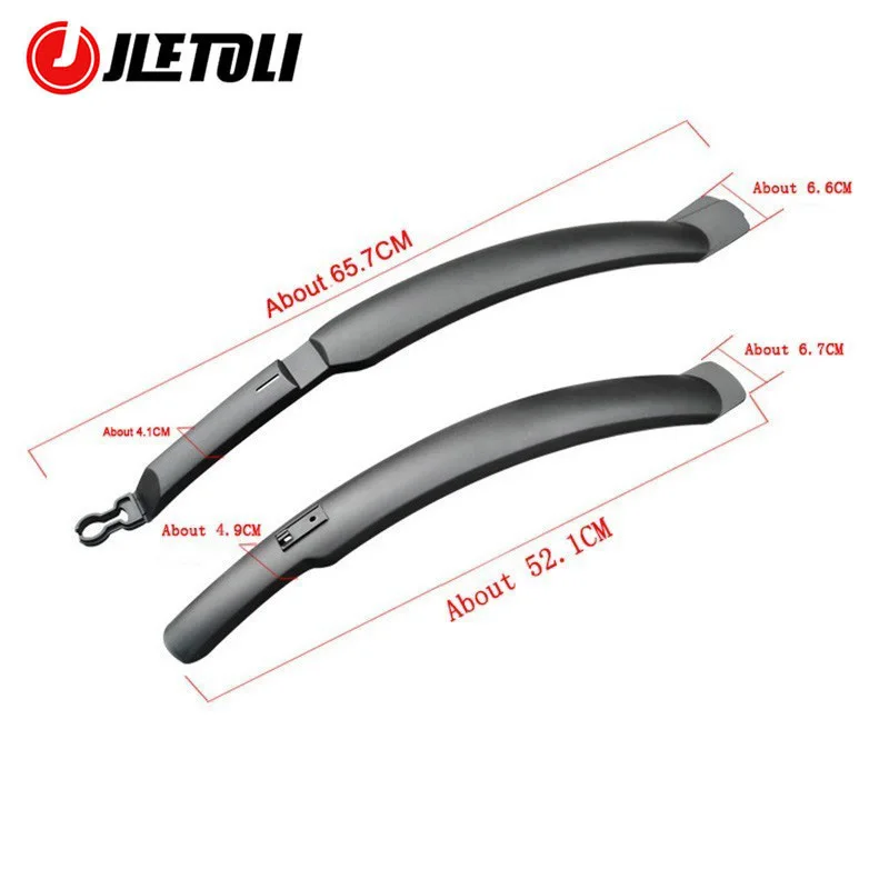Фото JLETOLI Bike Fender Bicycle Mudguard Cycling Mud Guards Mudguard Wings for Bicycle Front/Rear Fenders Bike Parts №4
