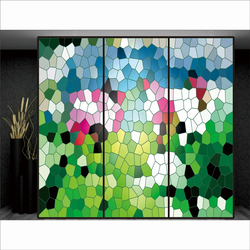 Прочная наклейка на окно заказной размер горячая Распродажа статическая защита