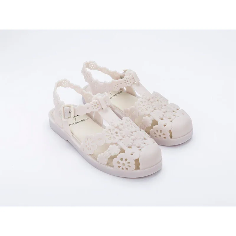 

2021 женские сандалии-желе Melissa с жемчугом, женские сандалии-желе, сандалии-желе для взрослых, женские туфли на плоской подошве милые летние ту...