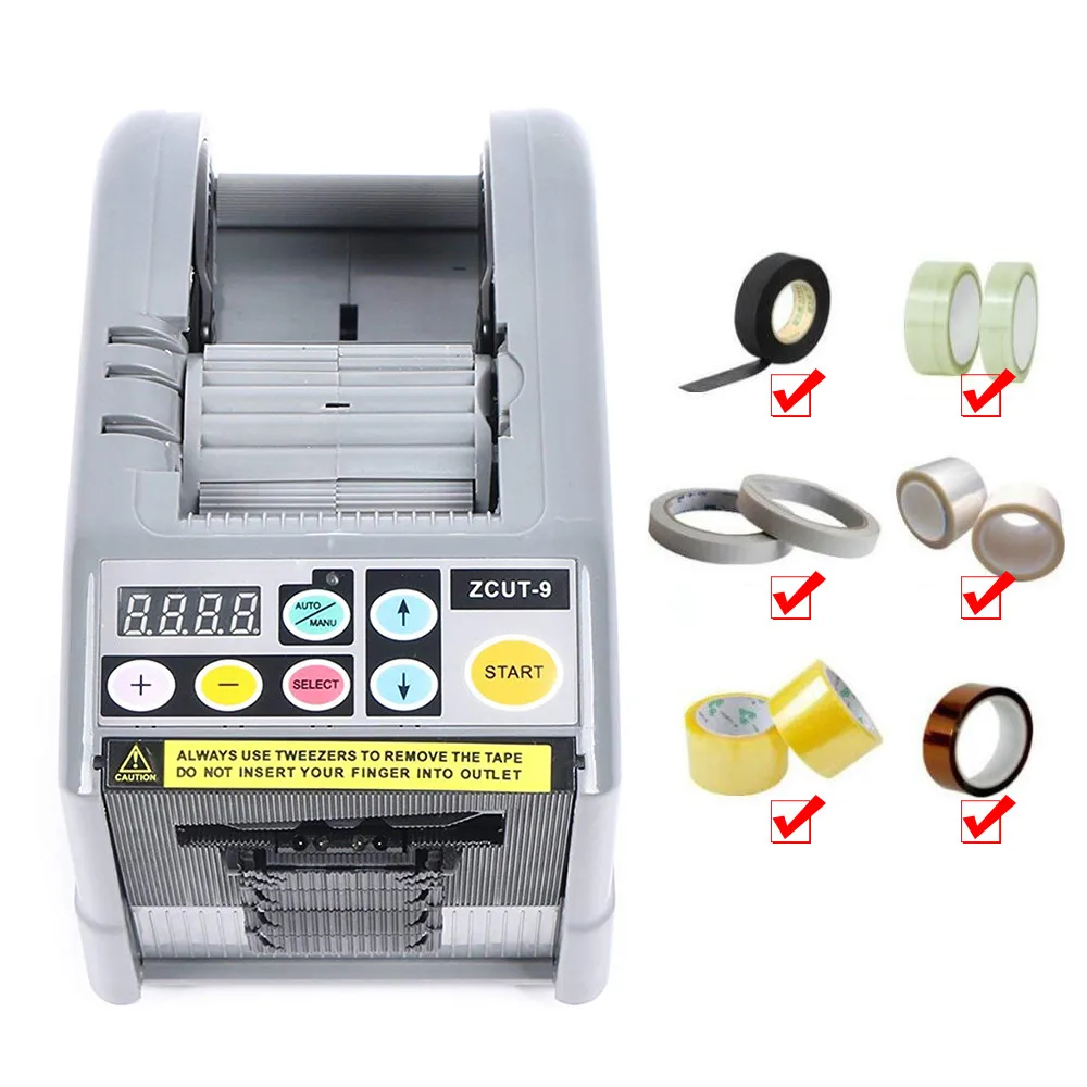 

Electric Tape Dispenser Automatic Electric Tape Dispenser Adhesive Cutter Packaging Machine (ZCUT-9)