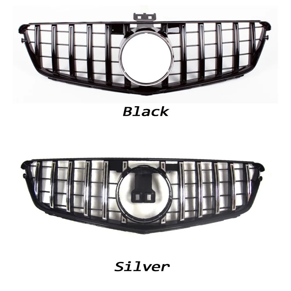 

YuBao 1Pcs Front grill Suitable For C class W204 C63 amg Style ABS 1-Fin Bumper Grille 2008-2014 C180 C250 C300 C200